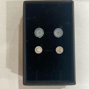 Silverado Earrings sterling silver 925 Crystal New